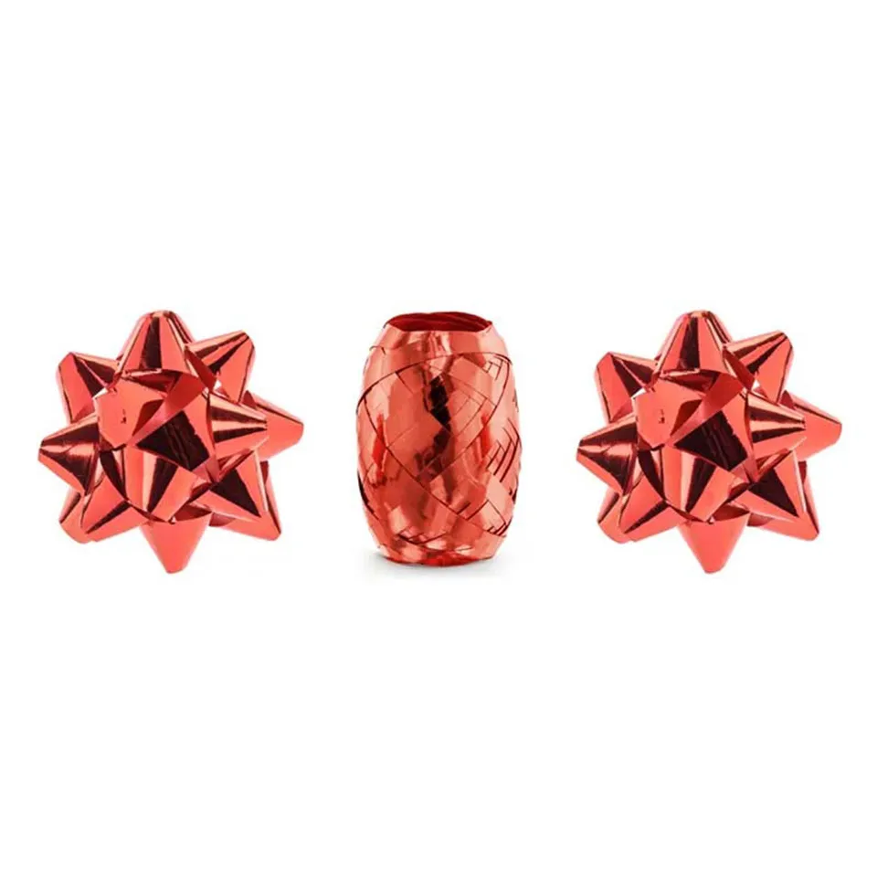 deko-set-band-und-schleife-rot-geschenkband image 1