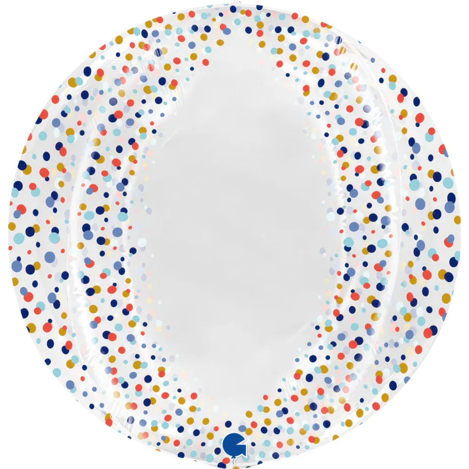 das-kost-mland-dekorationen-transparent-confetti-4d-folienballon-48cm-mehrfarbig image 1