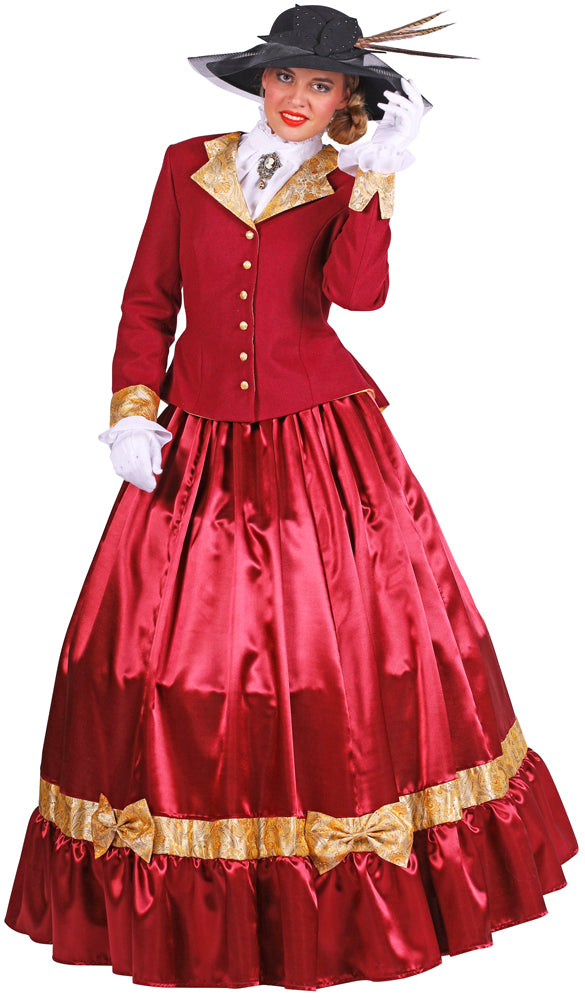 das-kost-mland-biedermeier-lady-kost-m-damen-rot image 6