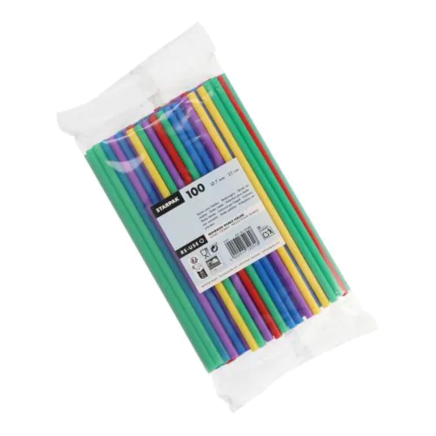 das-kost-mland-strohhalme-bunt-pp-22cm-100-st-ck image 2