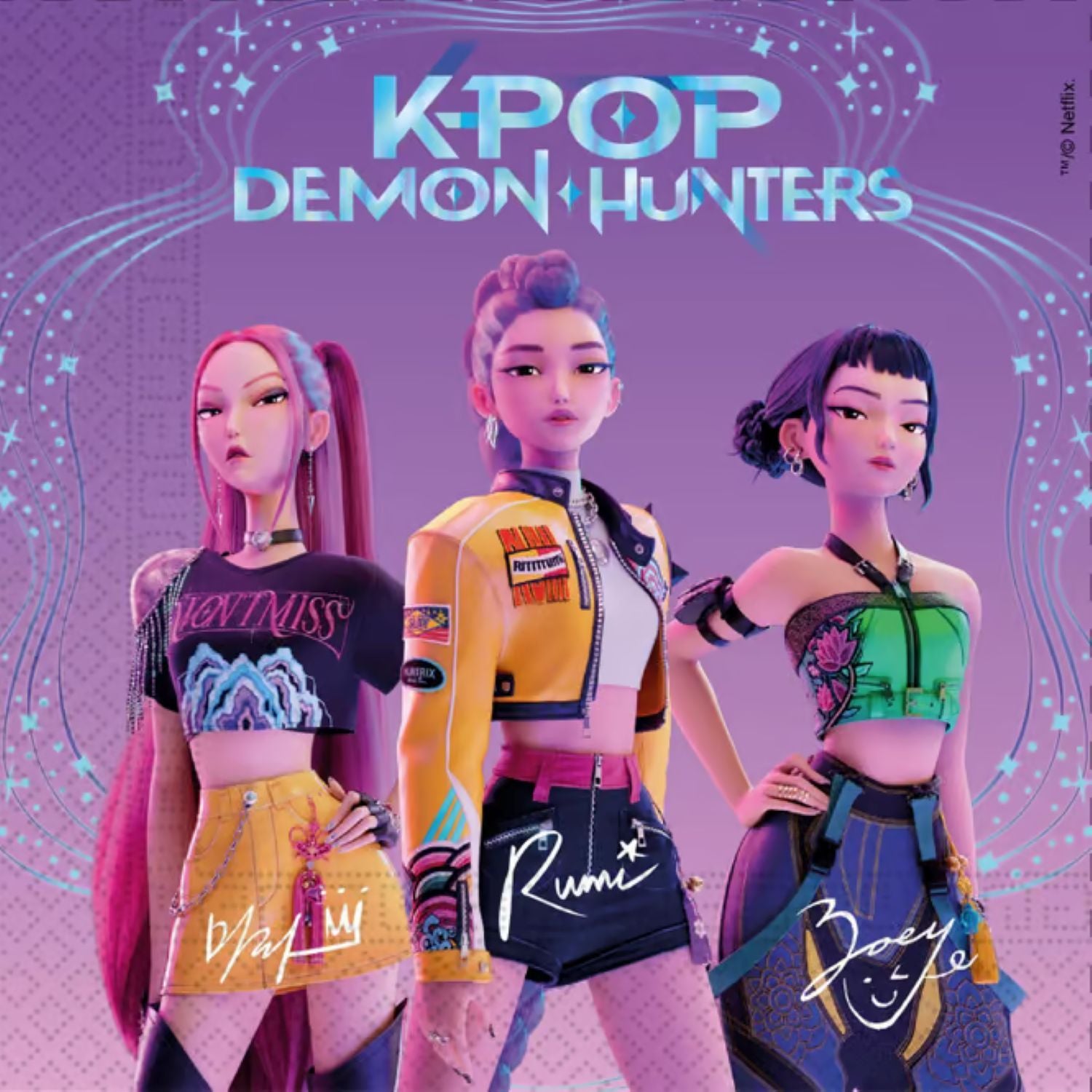 das-kost-mland-k-pop-demon-hunters-partydeko-teller-becher-set image 3