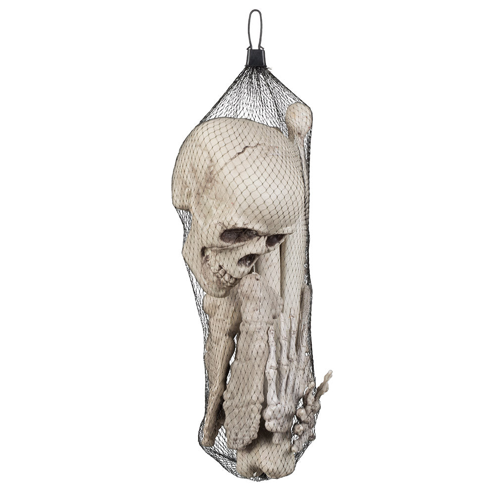 das-kost-mland-totenkopf-knochen-set-12-tlg-skelett-40-cm image 2