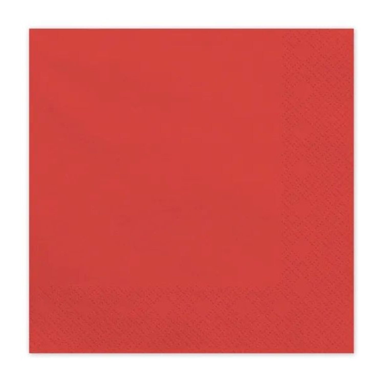 das-kost-mland-servietten-uni-33x33cm-rot-20-stk image 1