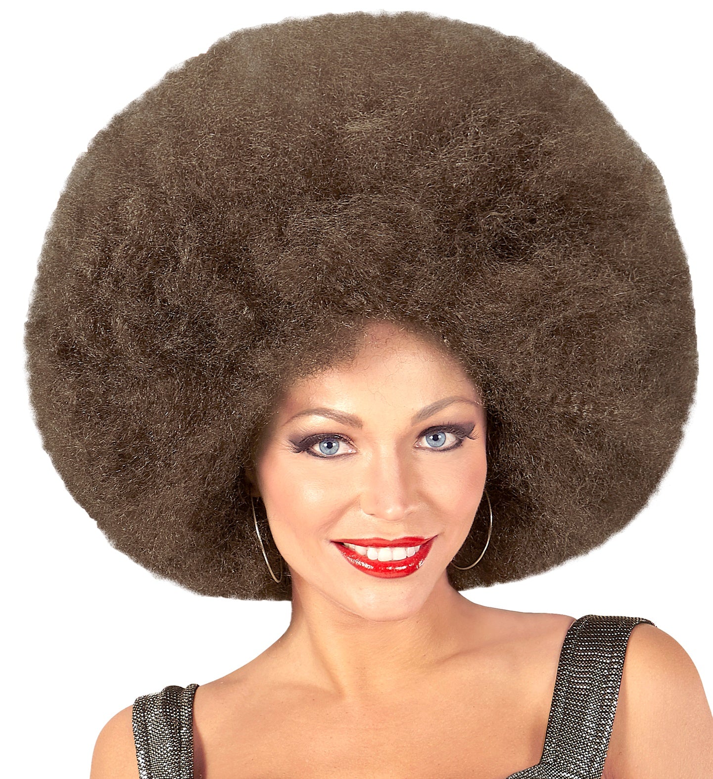 das-kost-mland-accessoires-riesen-afro-per-cke-braun-70er-jahre image 3