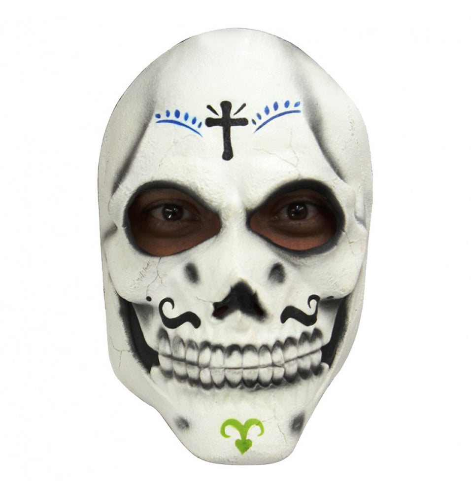 das-kost-mland-el-catrin-halloween-maske-day-of-the-dead-wei image 1