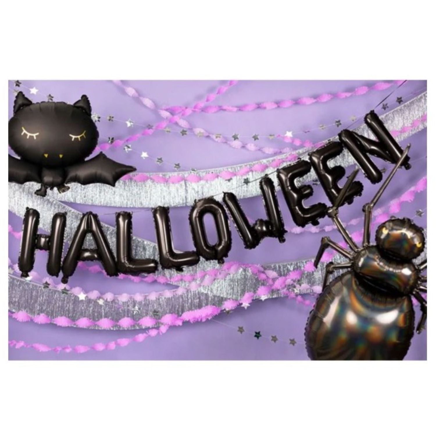das-kost-mland-dekorationen-folienballon-halloween-schwarz-280cm image 3