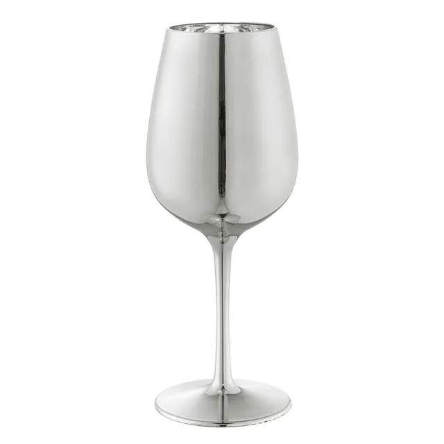 das-kost-mland-weinglas-glamour-450-ml-silber-kunststoff image 1