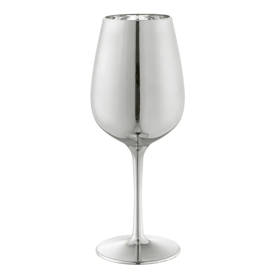 das-kost-mland-weinglas-glamour-450-ml-silber-kunststoff image 1