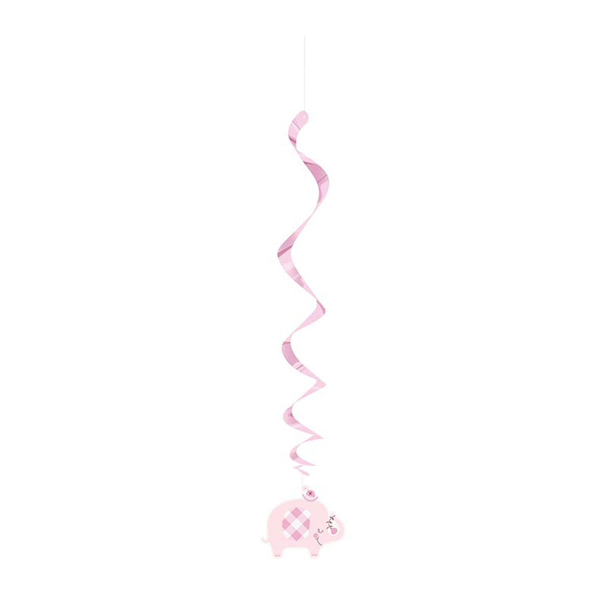 das-kost-mland-deko-elefant-swirldeko-66cm-pink-3-st-ck image 1