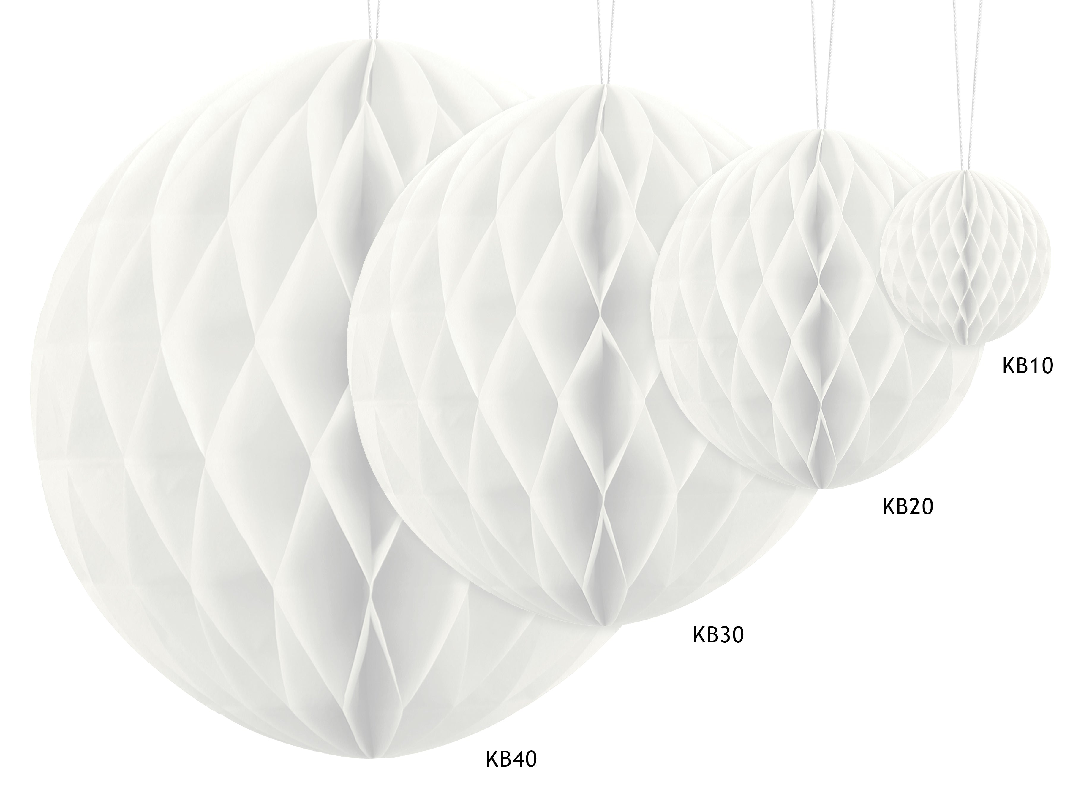 das-kost-mland-dekorationen-wabenball-40cm-wei-papier image 2
