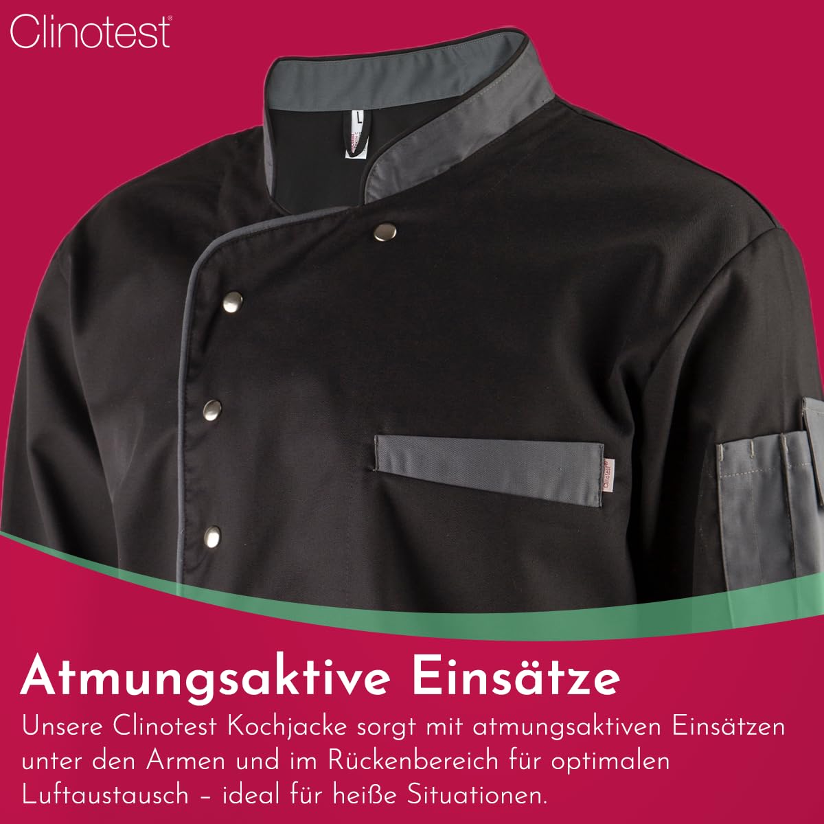 clinotest-herren-kochjacke-langarm-wei-gr-l-kochfest image 4