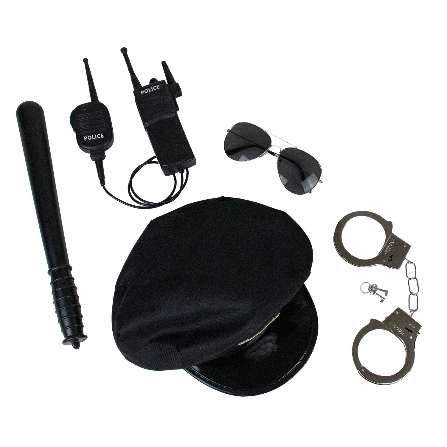 das-kost-mland-polizist-kost-m-set-5-tlg-herren-mit-zubeh-r image 1