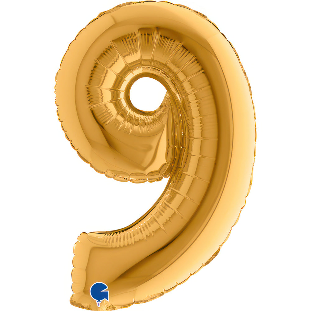 das-kost-mland-dekorationen-folienballon-zahl-9-gold-36cm image 1