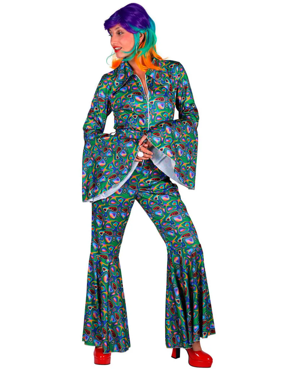 70er-psychedelic-anzug-damen-disco-kost-m-gr-s-xl image 1