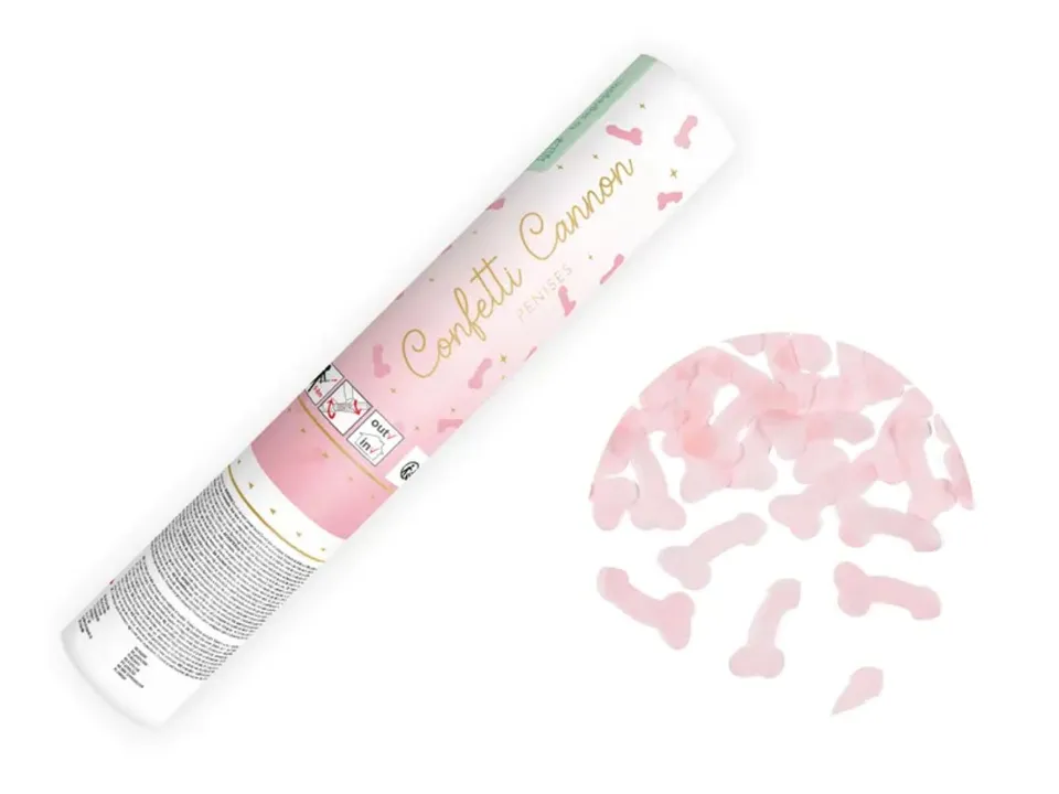 das-kost-mland-konfetti-kanone-20-cm-rosa-penis image 1