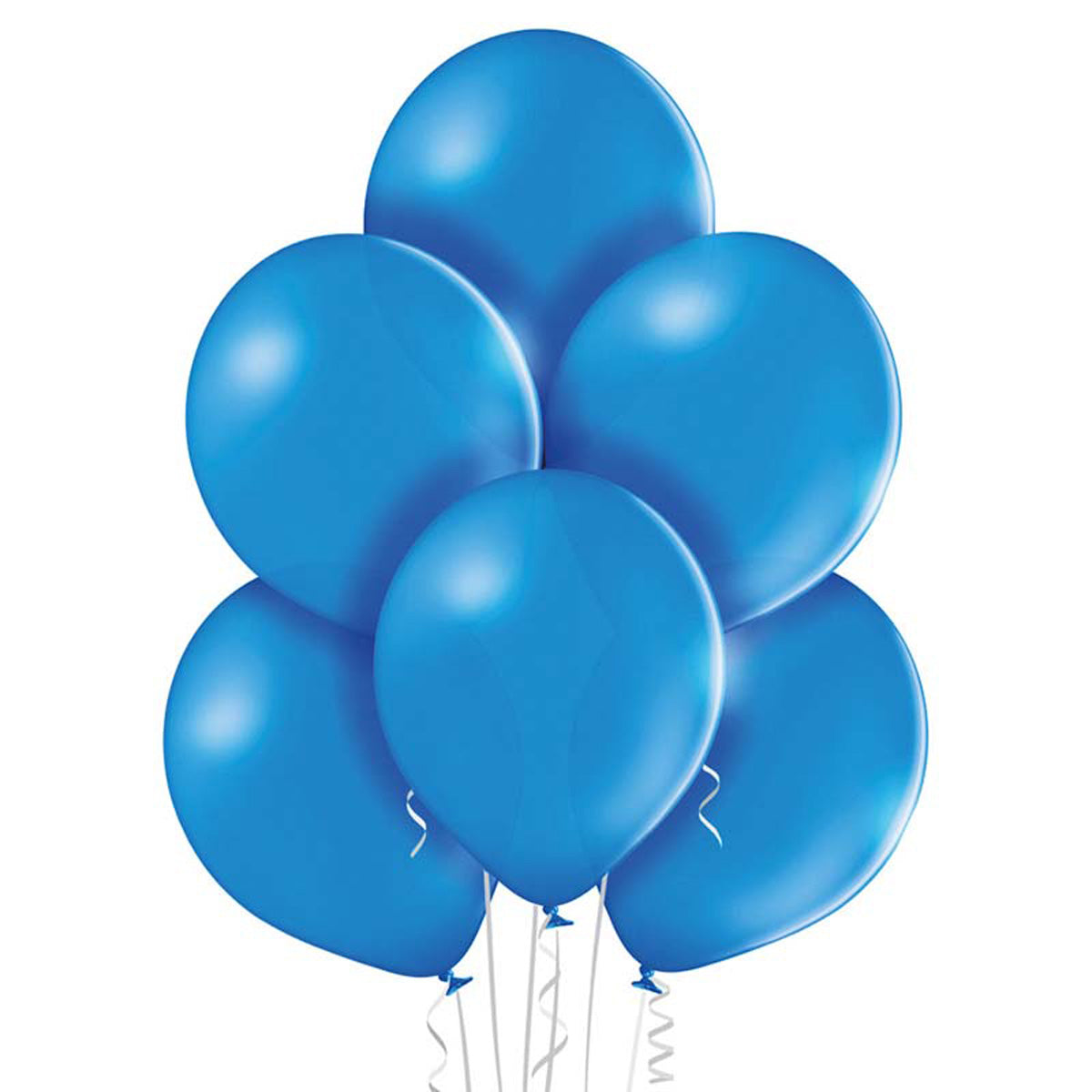 das-kost-mland-dekorationen-luftballon-mittelblau-25-stk-30cm image 1