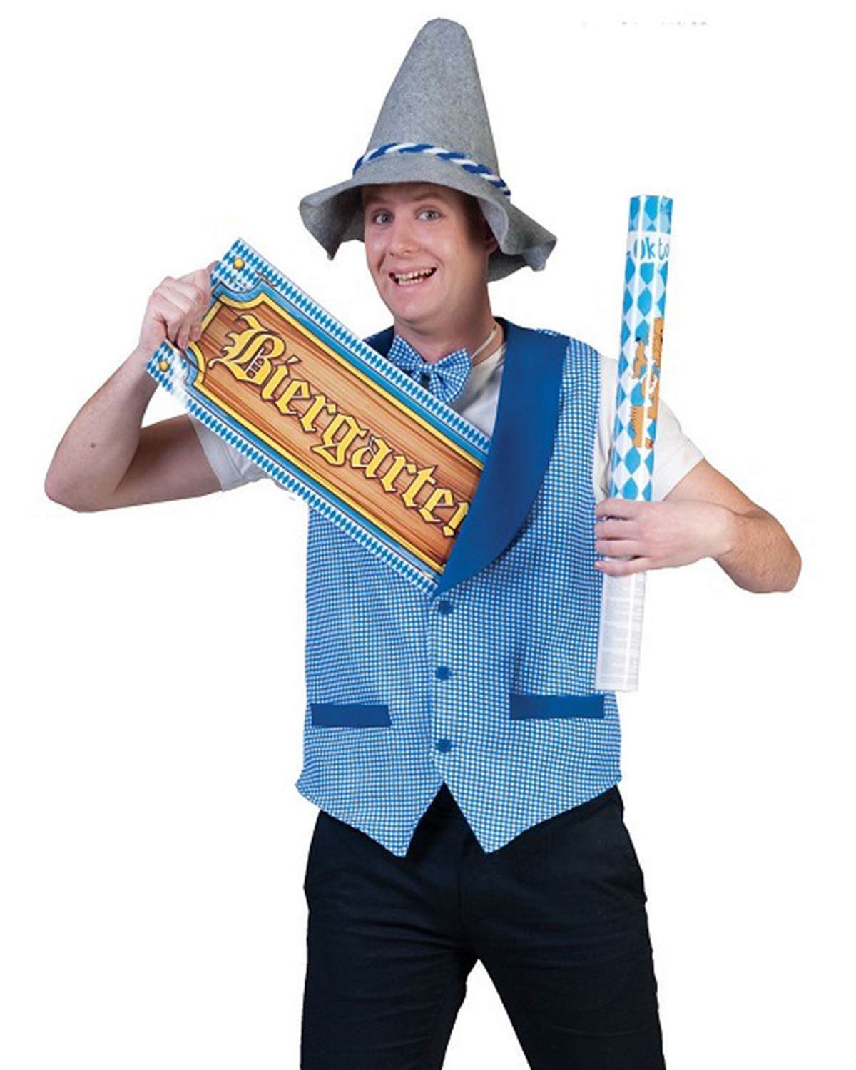 das-kost-mland-accessoires-oktoberfest-weste-fliege-blau-wei image 4
