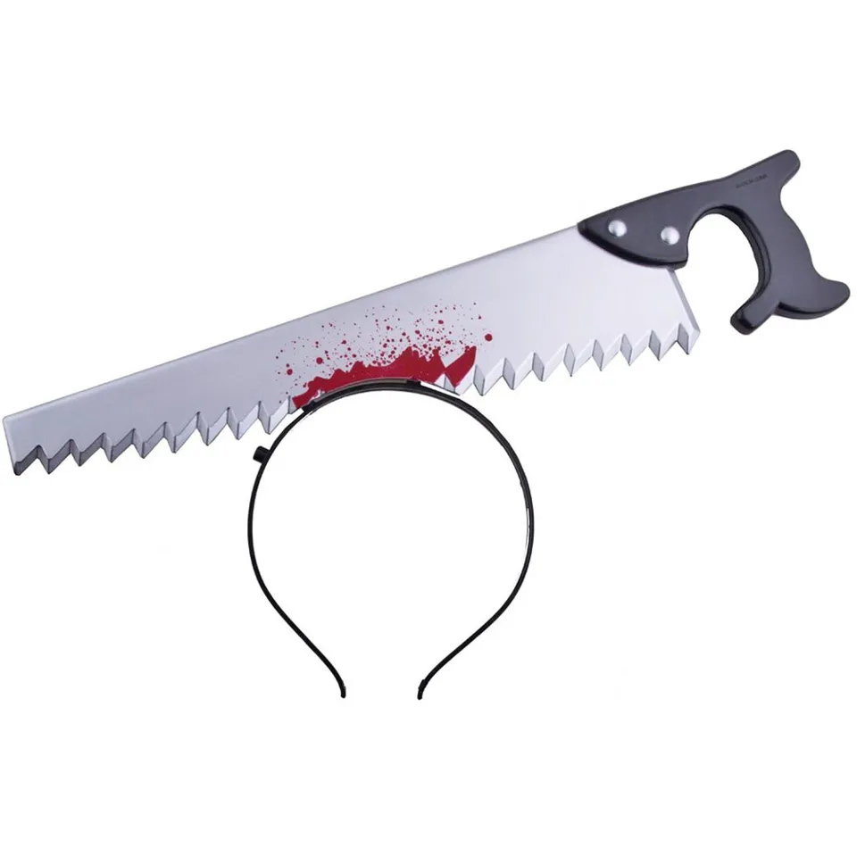 das-kost-mland-halloween-haarreif-blutige-deko-s-ge-kunststoff image 1