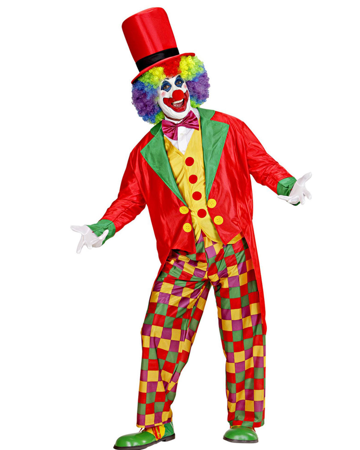 das-kost-mland-clown-kost-m-herren-frack-bunt-35092-gr-l image 1