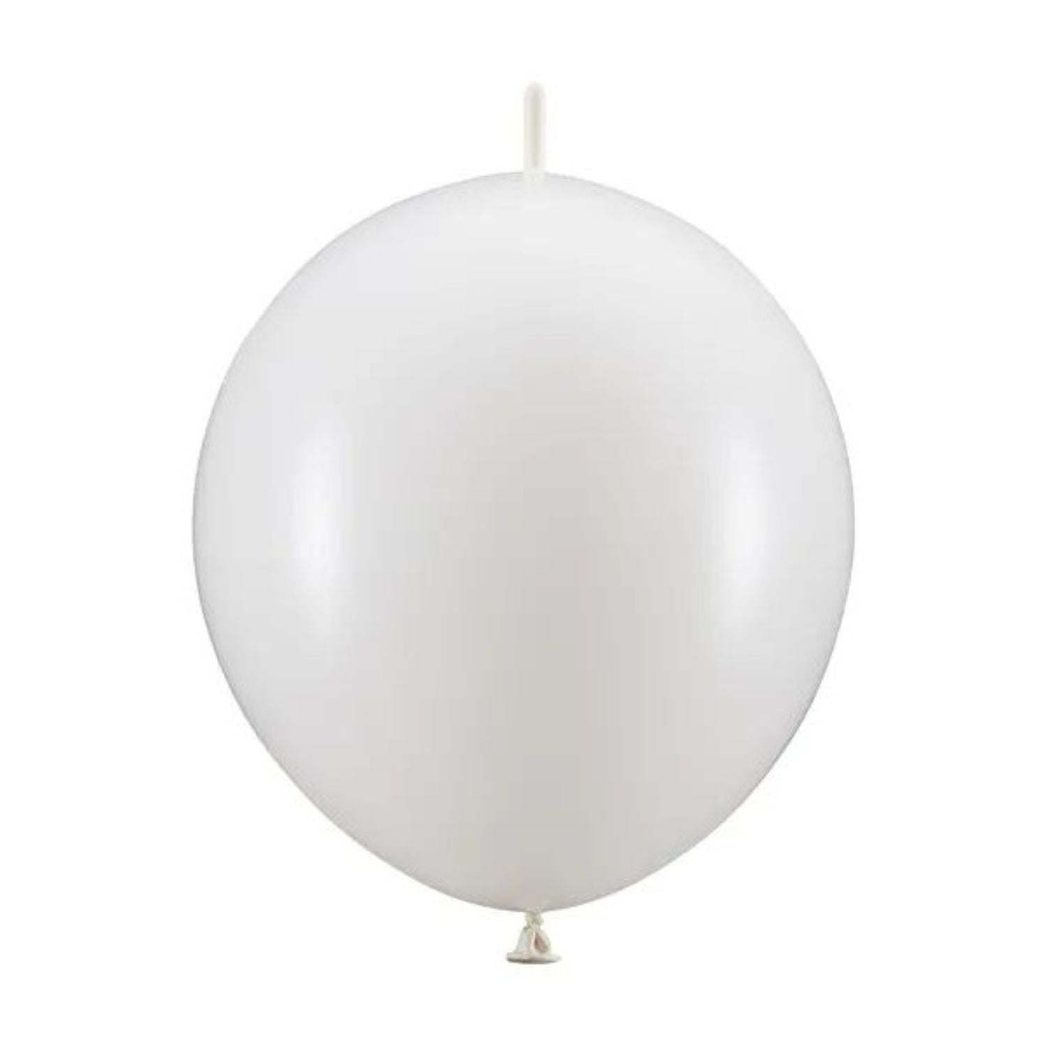 das-kost-mland-latexballon-verbindungsballon-wei-28cm-20-st-ck image 1
