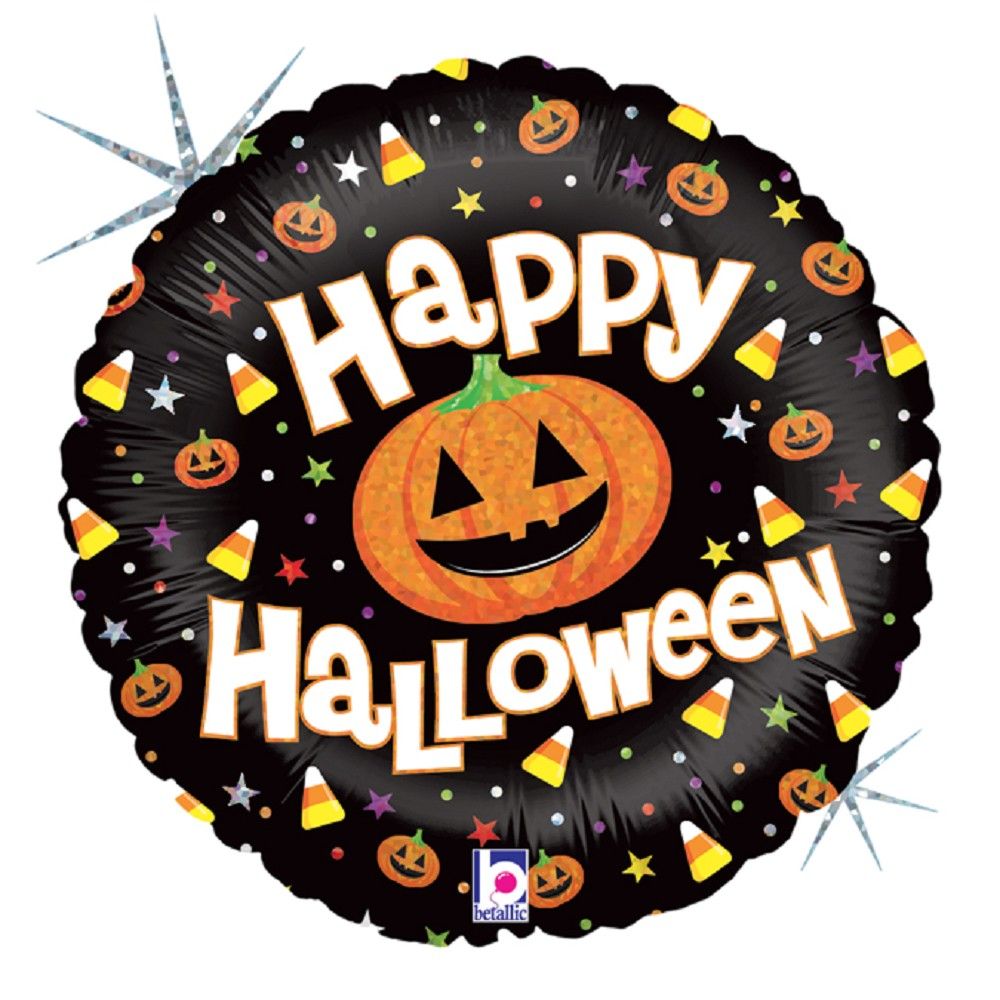 das-kost-mland-halloween-fun-folienballon-46cm-halloween image 1