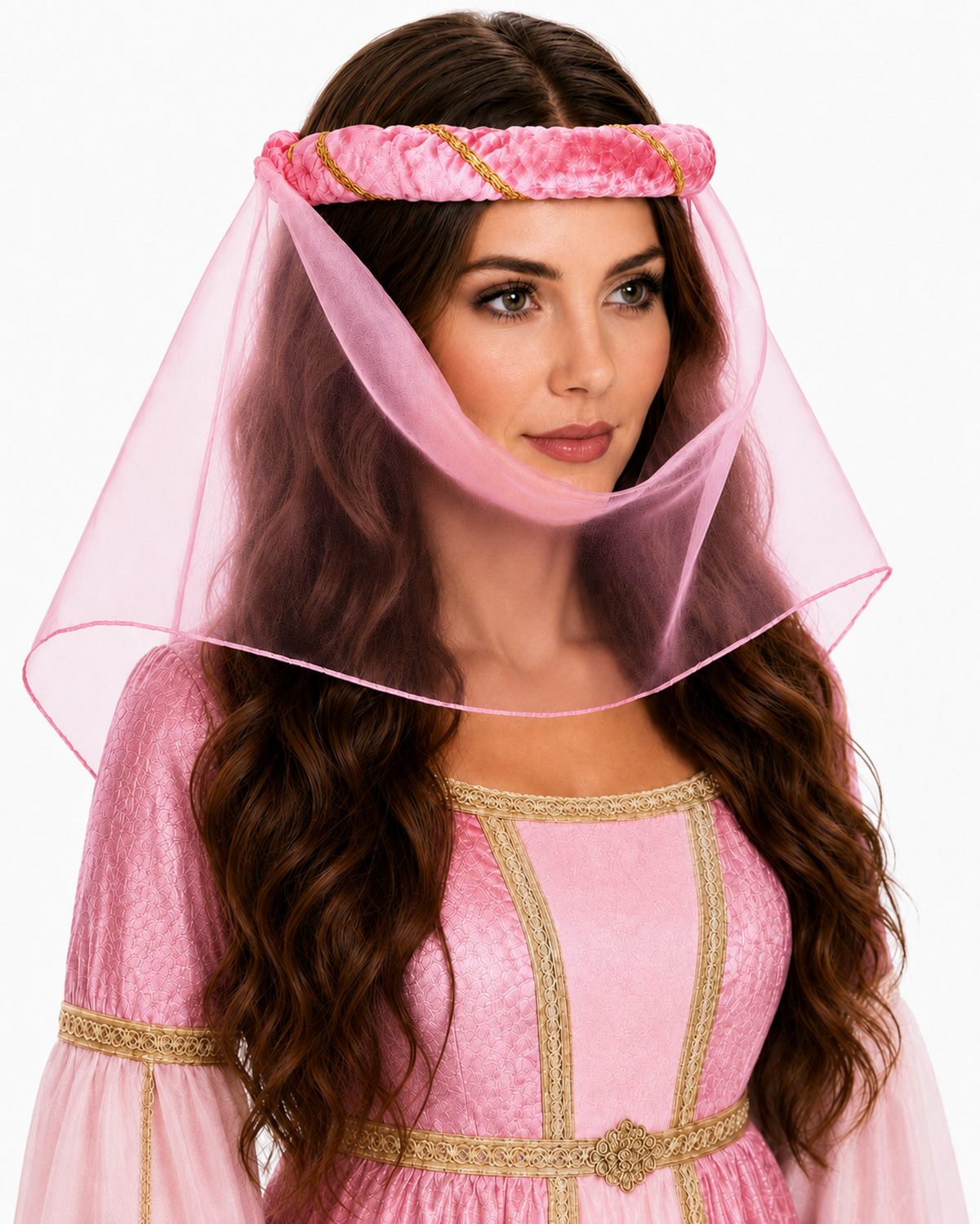 das-kost-mland-helena-haarband-mittelalter-pink-damen image 7