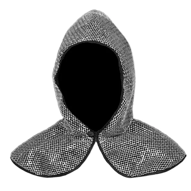 das-kost-mland-accessoires-ritterhaube-kinder-silber-mittelalter image 1