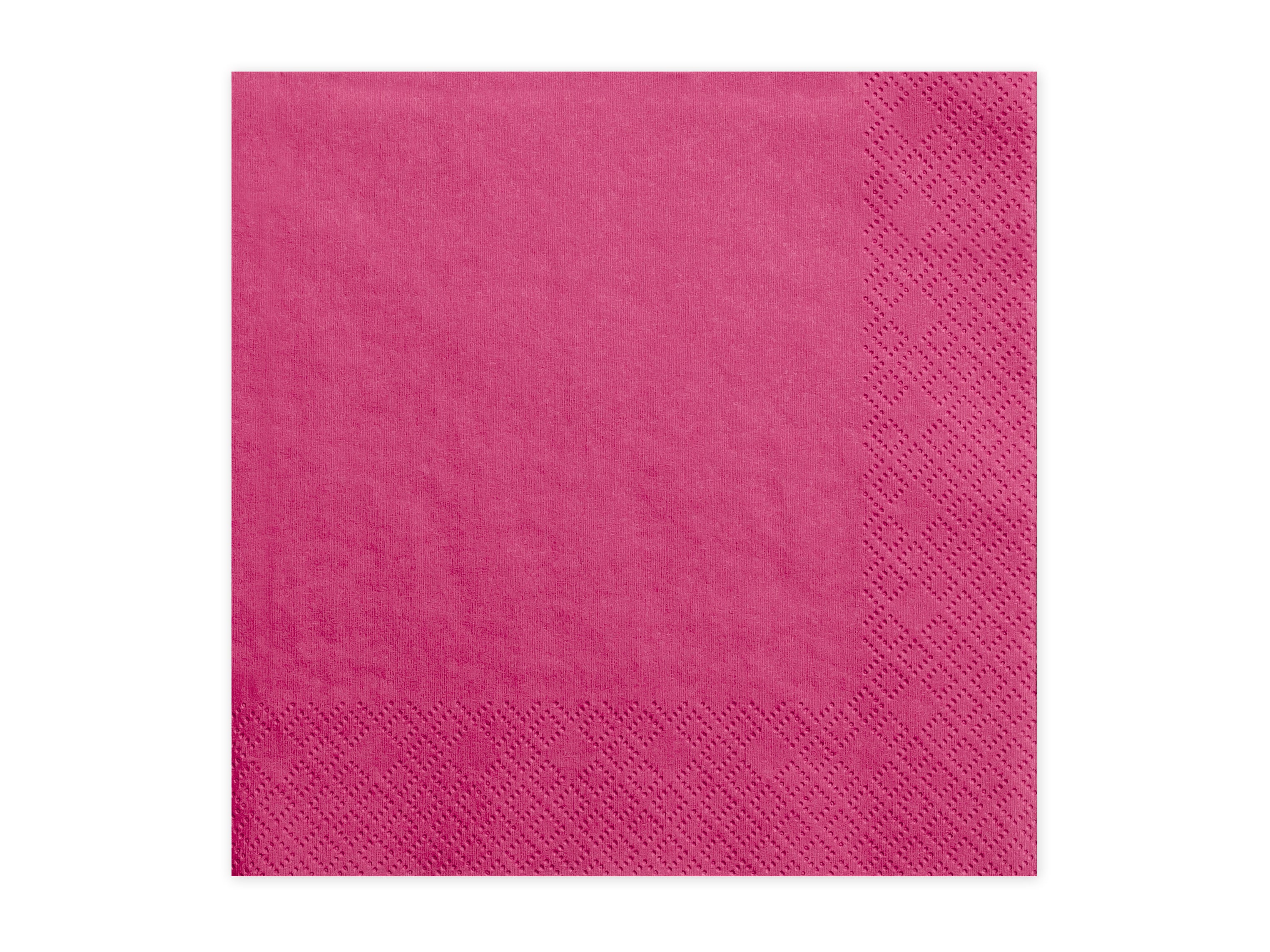 das-kost-mland-servietten-uni-pink-20-stk-33x33-cm image 1