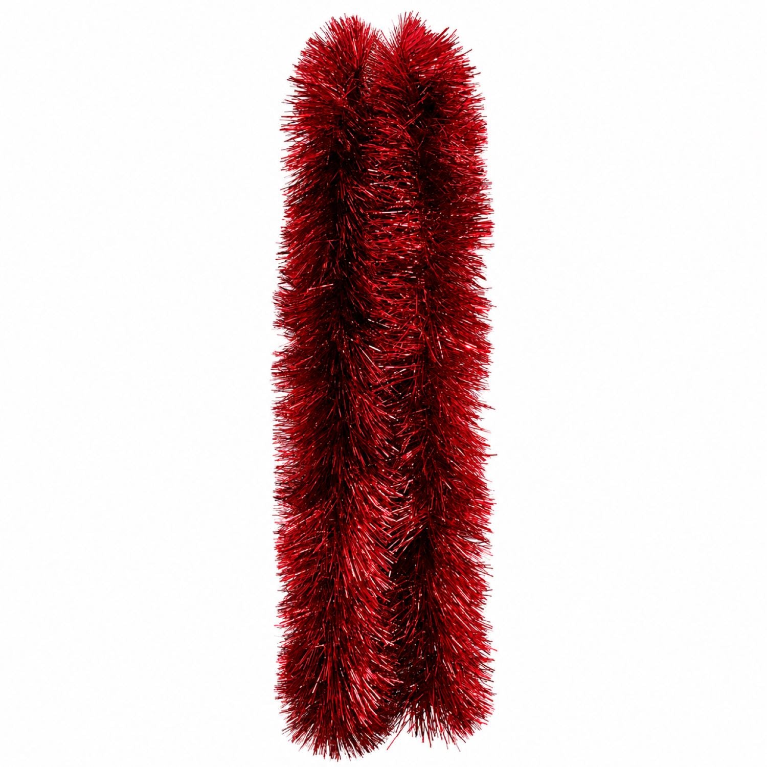 das-kost-mland-dekorationen-weihnachtsgirlande-lametta-rot-4m image 3