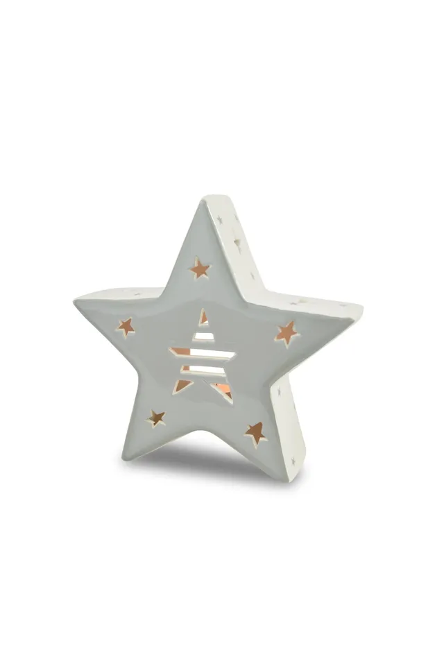 das-kost-mland-deko-stern-teelichthalter-wei-16-cm image 1