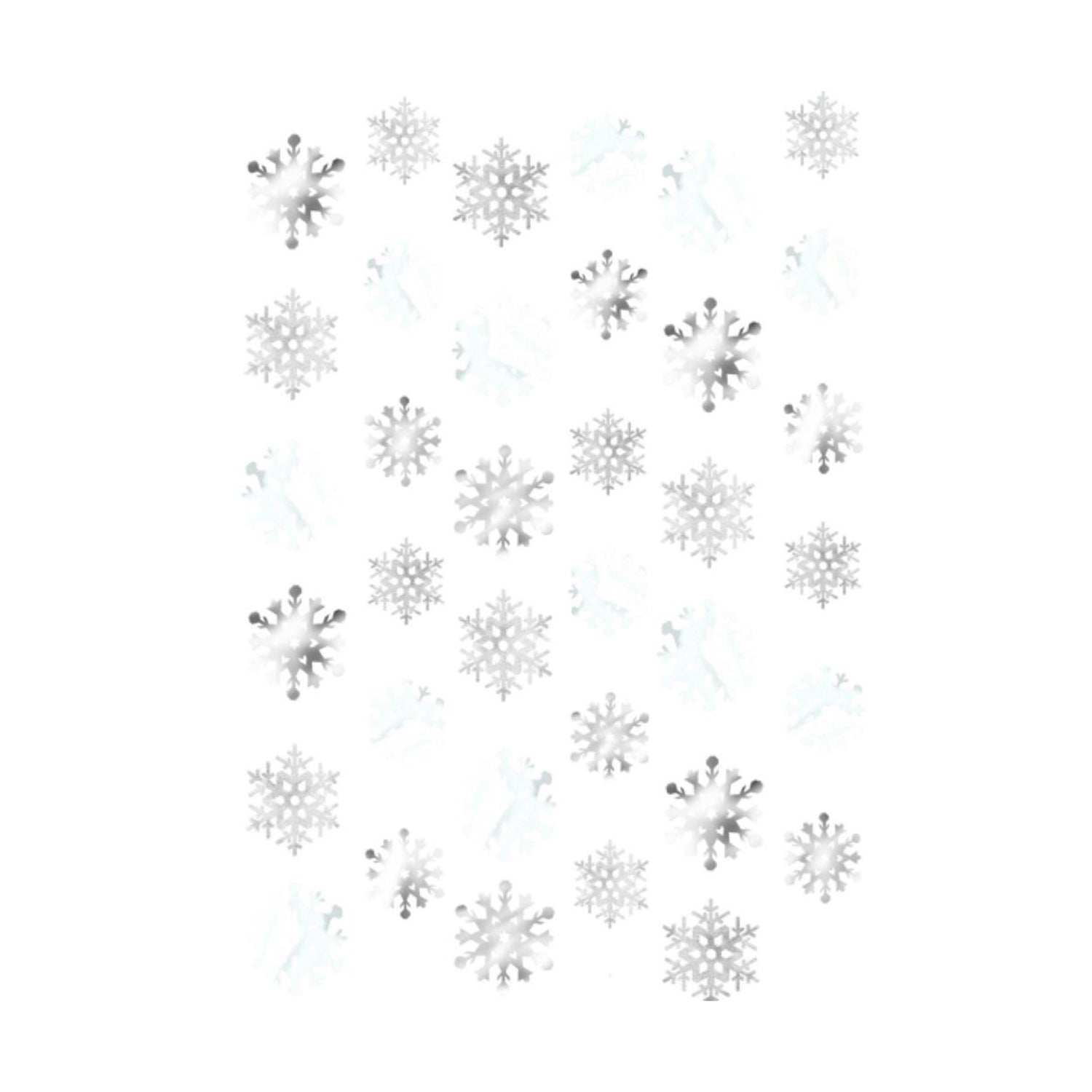 das-kost-mland-stringdeko-schneeflocken-210cm-6-stk-metallic image 1