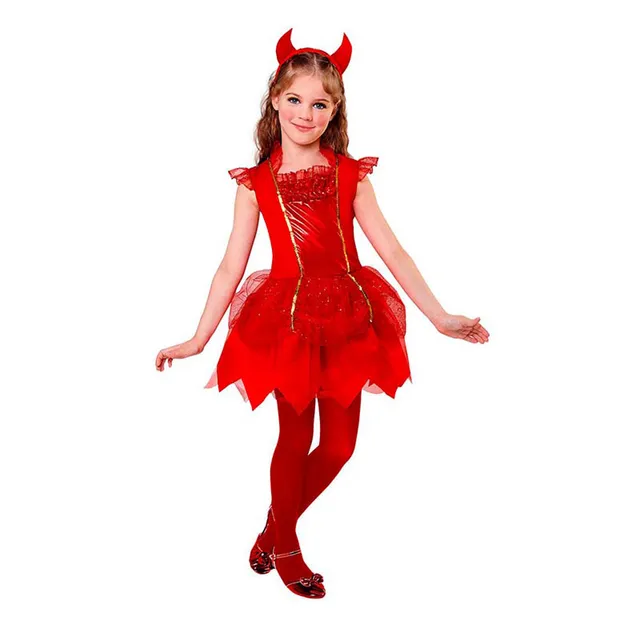 das-kost-mland-kid-teufelchen-kost-m-rot-gr-158 image 1