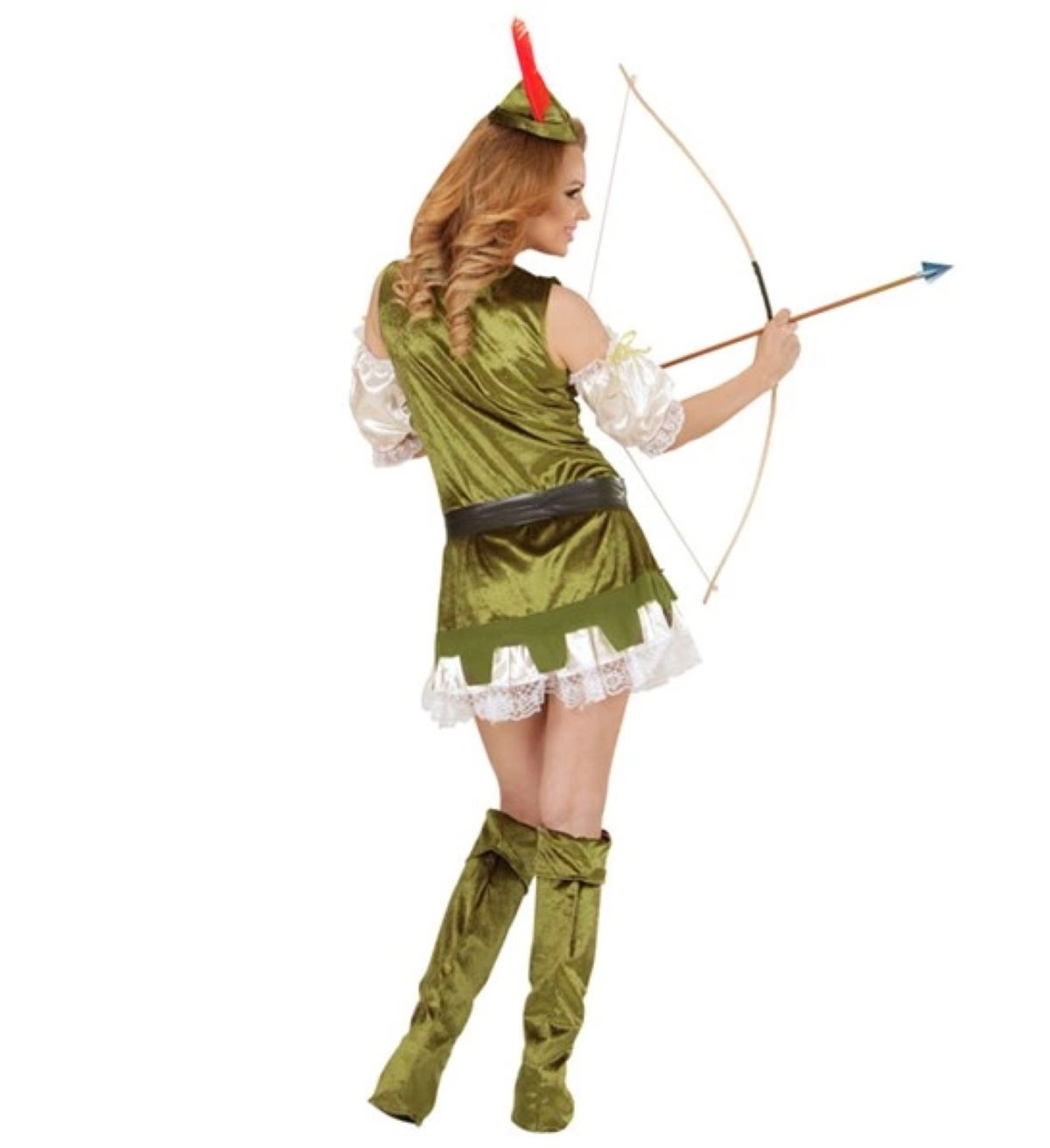 das-kost-mland-damen-lady-robin-of-sherwood-kost-m-l-fasching image 2