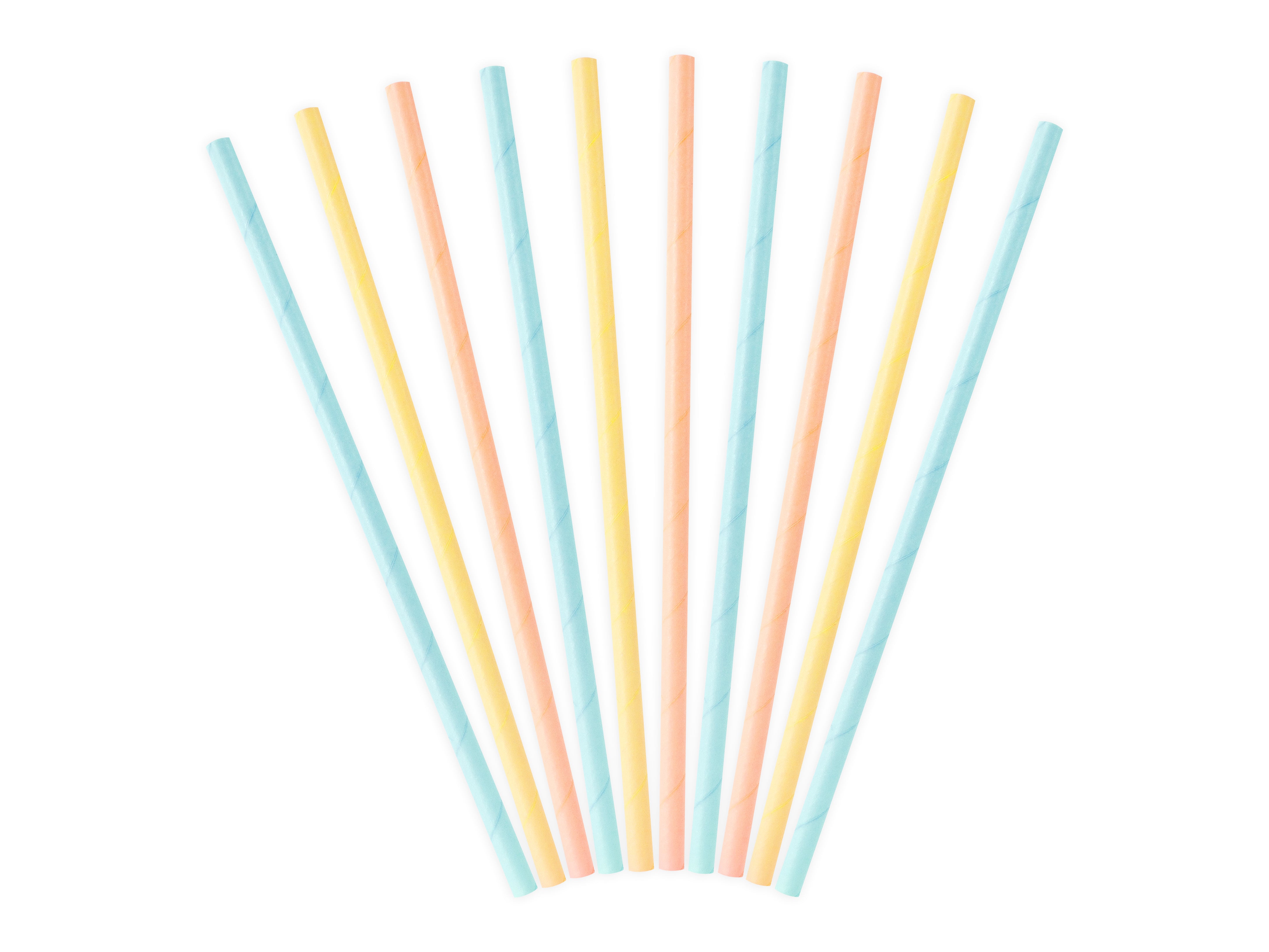 das-kost-mland-dekorationen-strohhalm-papier-10-stk-pastel-bunt image 3