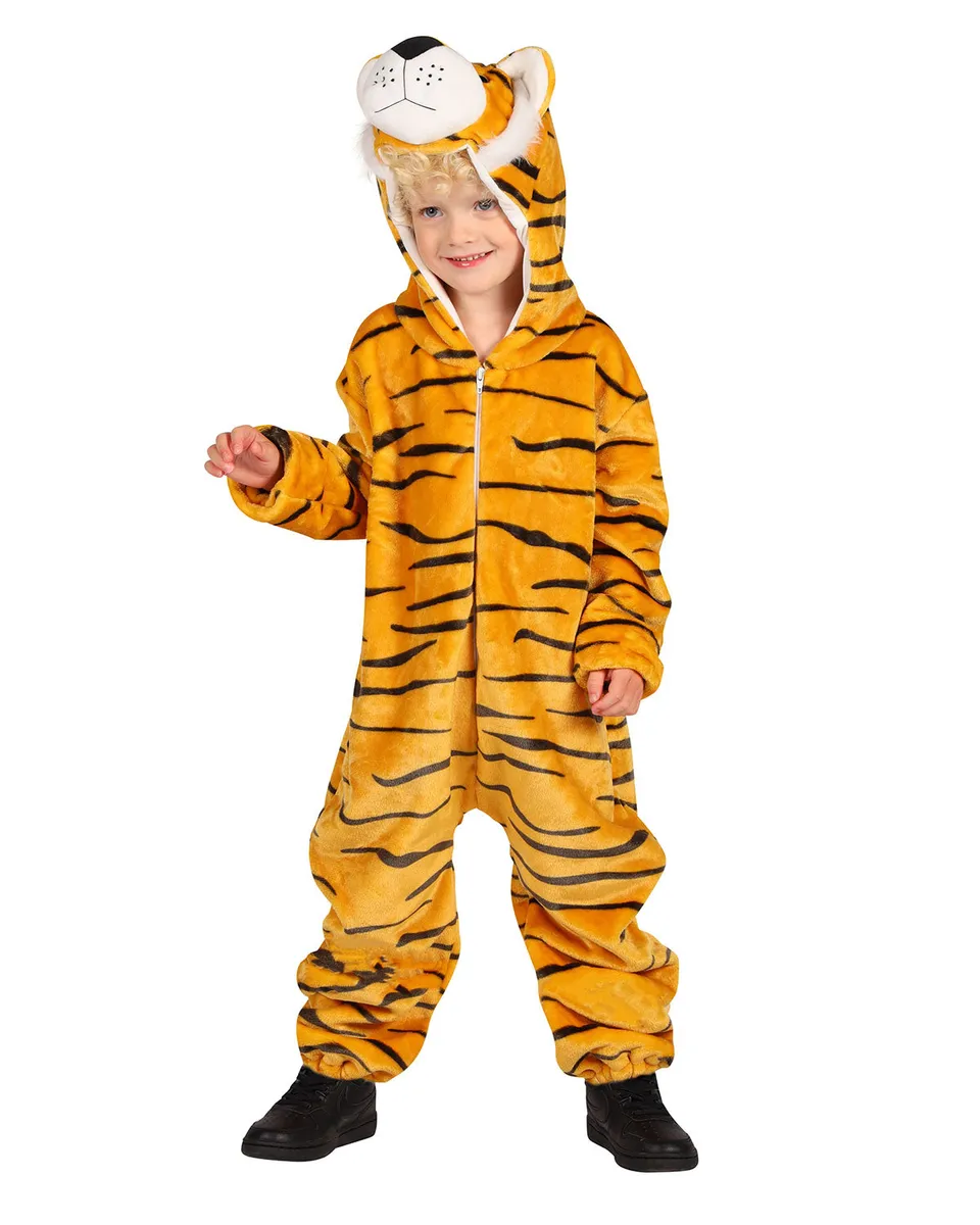 das-kost-mland-tiger-babykost-m-orange-overall-gr-80 image 1