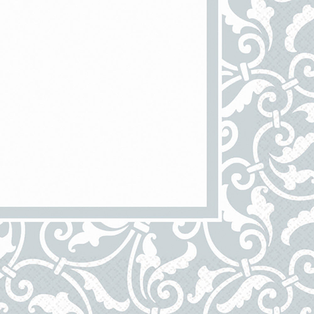 das-kost-mland-hochzeit-servietten-silber-wei-16-st-ck-33x33cm image 2