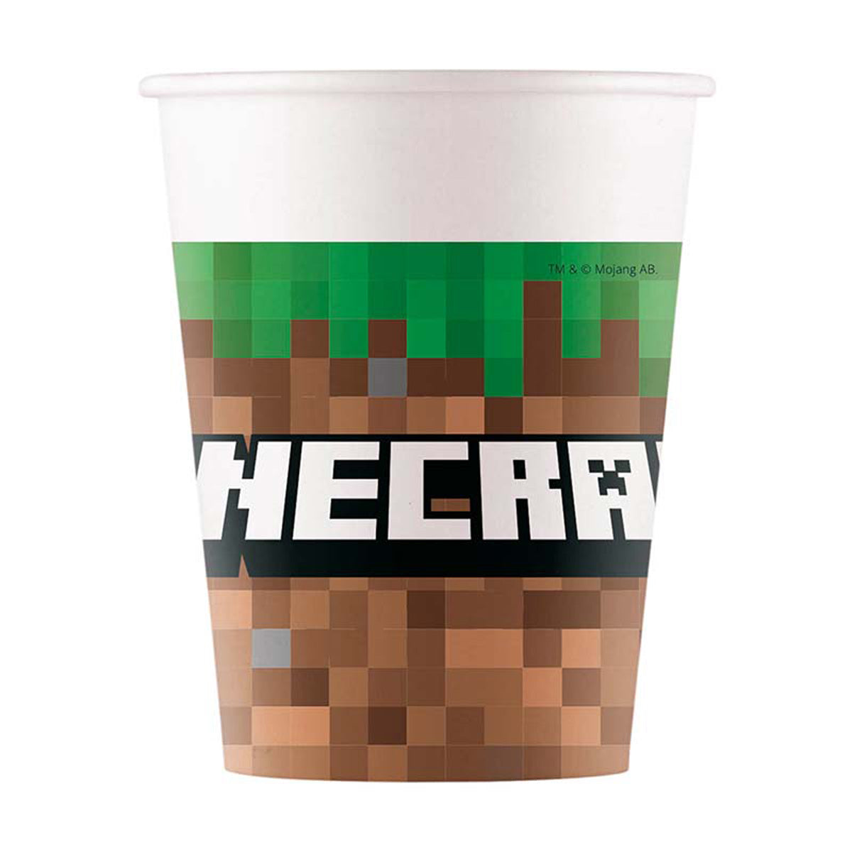 minecraft-pappbecher-200-ml-8-stk-fsc-partybecher image 1