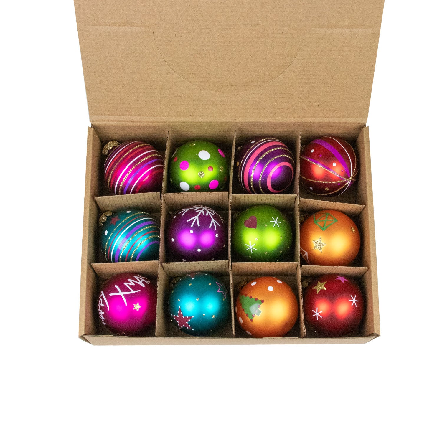 das-kost-mland-dekorationen-happy-xmas-weihnachtskugeln-glas-6cm-12st image 8