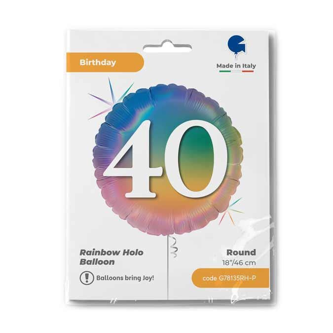das-kost-mland-dekorationen-folienballon-45cm-happy-colourful-rainbow image 2