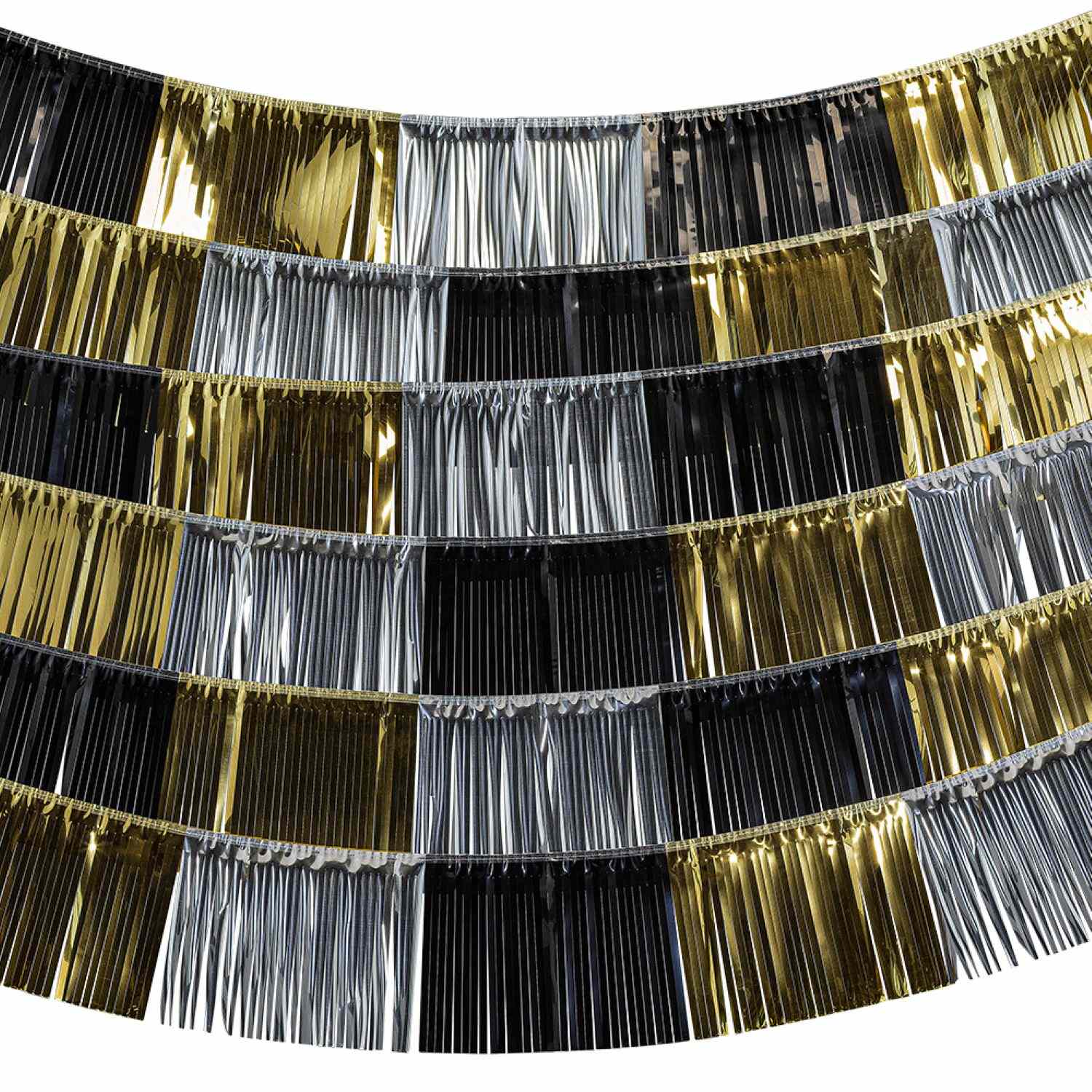 das-kost-mland-hintergrund-girlande-party-time-150x26cm-schwarz-gold image 1