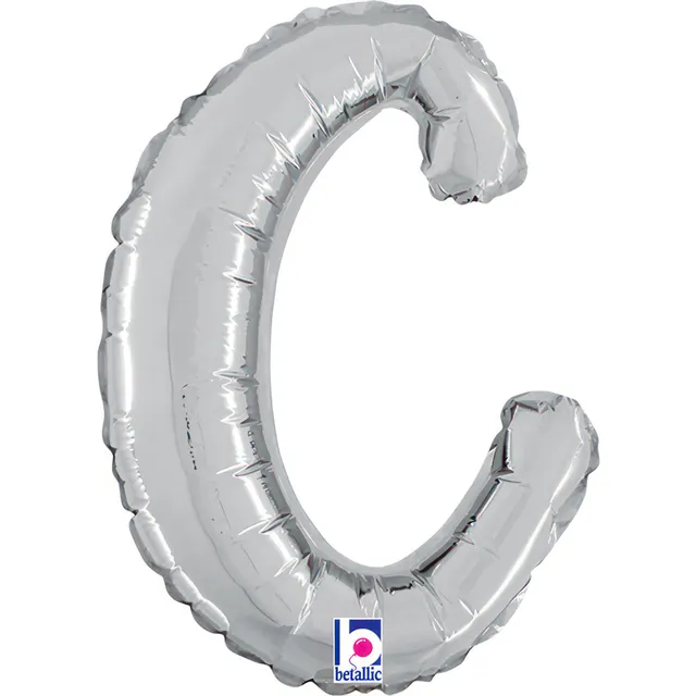 folienballon-buchstabe-skript-silber-c-14-36-cm-luft image 1