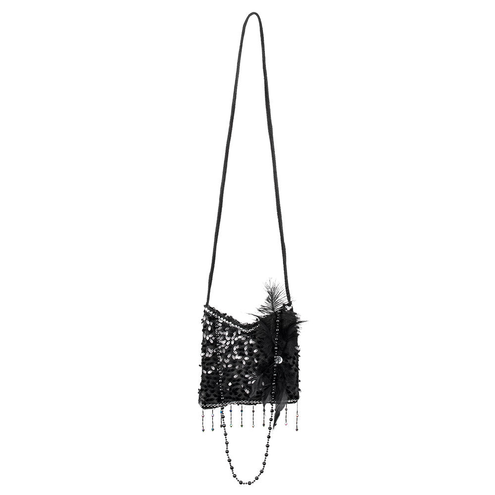 das-kost-mland-charleston-pailletten-handtasche-schwarz image 4