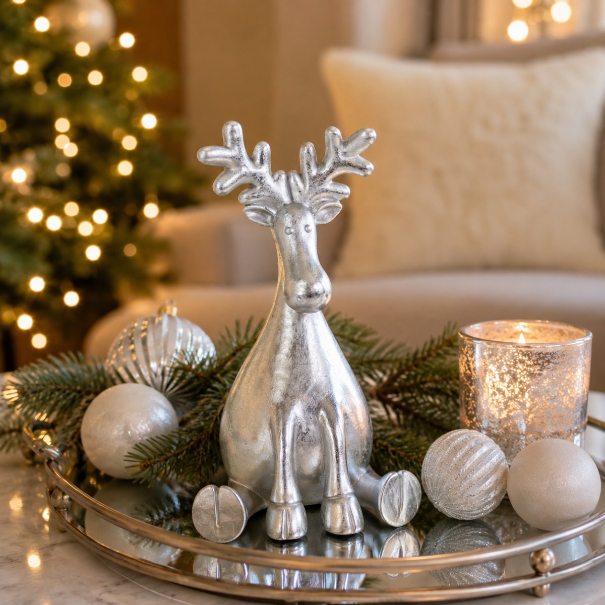 das-kost-mland-dekofigur-elch-harry-15x27-cm-silber-advent image 2