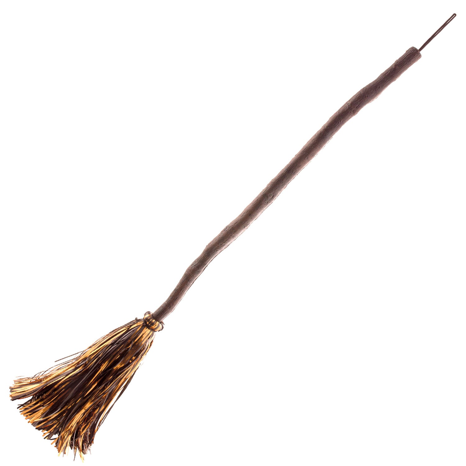 das-kost-mland-hexenbesen-glitzerborsten-85-cm-braun-orange image 1