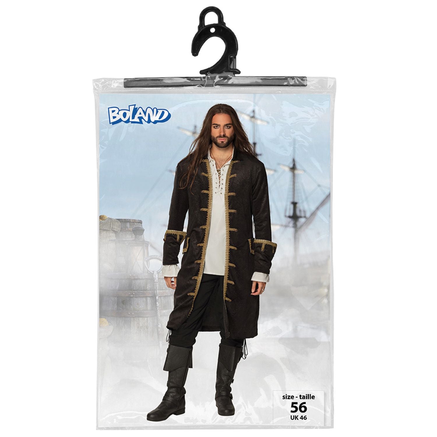das-kost-mland-herren-piraten-jacke-schwarz-gold-gr-e-l image 5