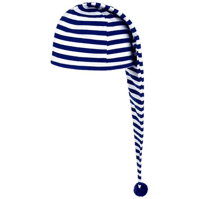 das-kost-mland-maxi-schlafm-tze-nachtm-tze-blau-wei-1-m-tze image 1