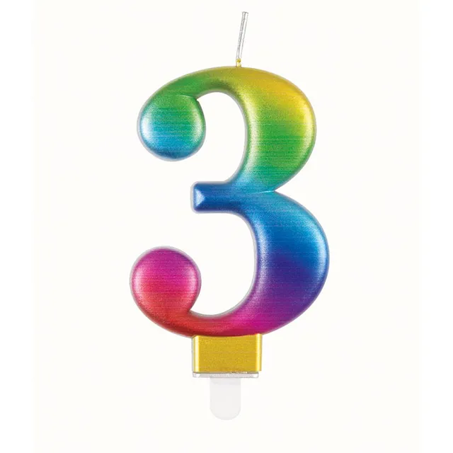 das-kost-mland-zahlenkerze-regenbogen-zahl-3-torte image 1