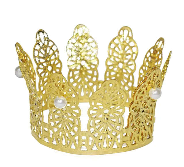 das-kost-mland-goldmarie-krone-gold-perlen-prinzessinnen-krone image 1