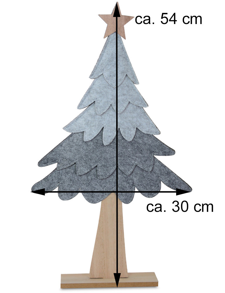 das-kost-mland-dekorationen-deko-tannenbaum-holz-40-cm-grau image 2