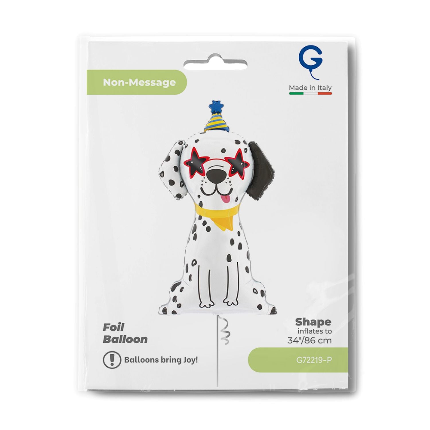 das-kost-mland-dekorationen-folienballon-hund-shape-party-86cm image 2